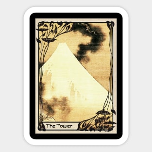 The Tower Tarot Sticker